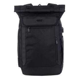 Раница за лаптоп Canyon Urban RT-7 Rolltop, 17.3 инча, Waterproof, Black