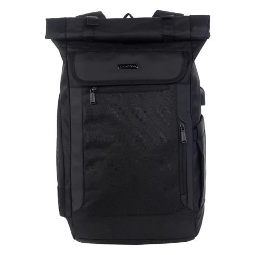 Раница за лаптоп Canyon Urban RT-7 Rolltop, 17.3 инча, Waterproof, Black