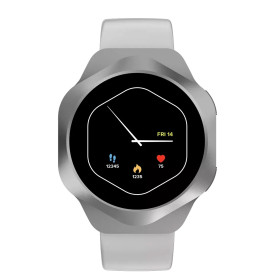 Смарт часовник Canyon Hexagon SW-88 BT-CALL, 54 mm, Silver