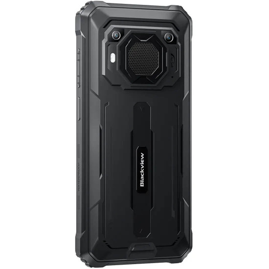 Смартфон Blackview BV6200Pro, 6.56 инча, HD+, Helio P35 (Octa-core 2.3GHz), 6GB+128GB, 13000mAh, IP68/IP69K, 18W Reverse Charging, NFC, Fingerprint, Android 13, Black