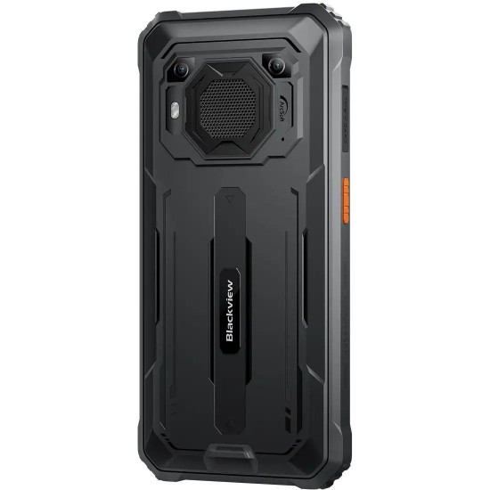Смартфон Blackview BV6200Pro, 6.56 инча, HD+, Helio P35 (Octa-core 2.3GHz), 6GB+128GB, 13000mAh, IP68/IP69K, 18W Reverse Charging, NFC, Fingerprint, Android 13, Black