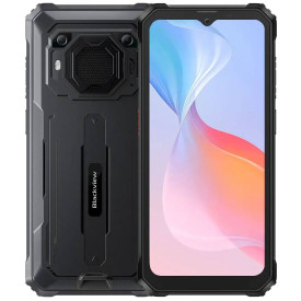 Смартфон Blackview BV6200Pro, 6.56 инча, HD+, Helio P35 (Octa-core 2.3GHz), 6GB+128GB, 13000mAh, IP68/IP69K, 18W Reverse Charging, NFC, Fingerprint, Android 13, Black