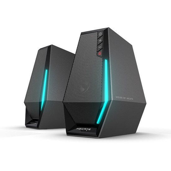 Тонколони EDIFIER G1500, 2.0 стерео, Bluetooth 5.3, USB, AUX, RGB подсветка, 10W
