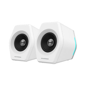 Тонколони EDIFIER G2000, 2.0 стерео, Bluetooth 5.3, USB, AUX, RGB подсветка, 16W RMS, White