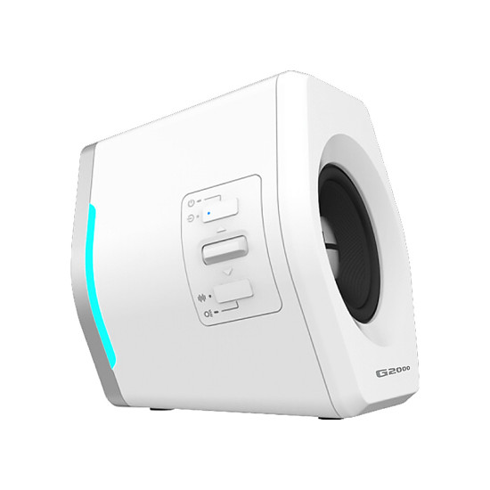 Тонколони EDIFIER G2000, 2.0 стерео, Bluetooth 5.3, USB, AUX, RGB подсветка, 16W RMS, White