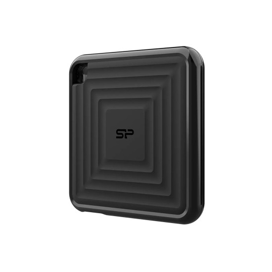 Външен SSD диск Silicon Power PC60, 1TB, USB 3.2 Gen 2, Black
