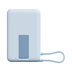 Външна батерия Xiaomi Magnetic Power Bank, 10000 mAh, магнитна, с вградена стойка, Blue