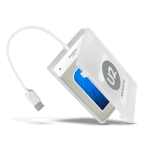 Външна кутия за диск AXAGON ADSA-1S USB 2.0, 2.5 инча HDD, SATA