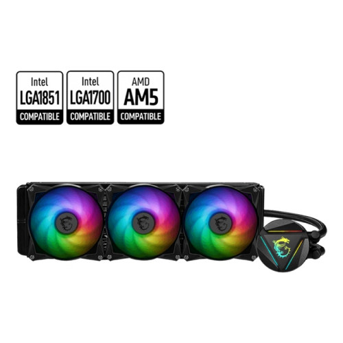Водно охлаждане MSI MAG CORELIQUID 360R V2,  3 x 120 мм.