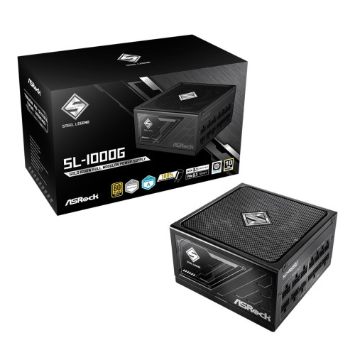 Захранване ASRock SL-1000G, 1000W, 80 Plus Gold, Модулно