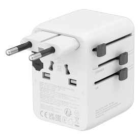 Зарядно CANYON Universal Travel Adapter OnTour 70, White