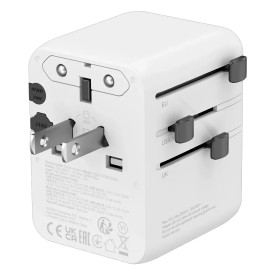 Зарядно CANYON Universal Travel Adapter OnTour 70, White