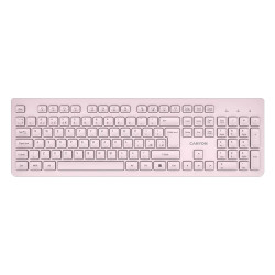 Безжична клавиатура CANYON HKB-W01, Beige