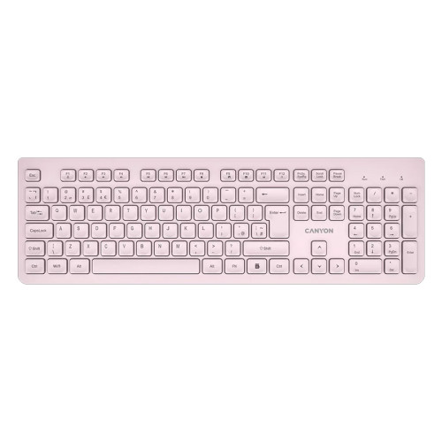 Безжична клавиатура CANYON HKB-W01, Beige