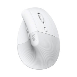 Безжична мишка LOGITECH Lift Vertical Ergonomic Mouse, OFF-WHITE/PALE GREY