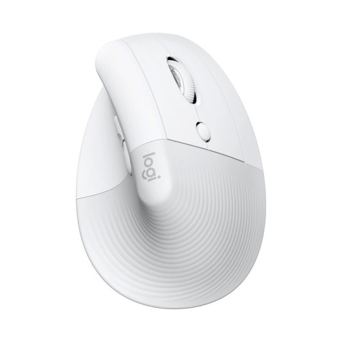 Безжична мишка LOGITECH Lift Vertical Ergonomic Mouse, OFF-WHITE/PALE GREY