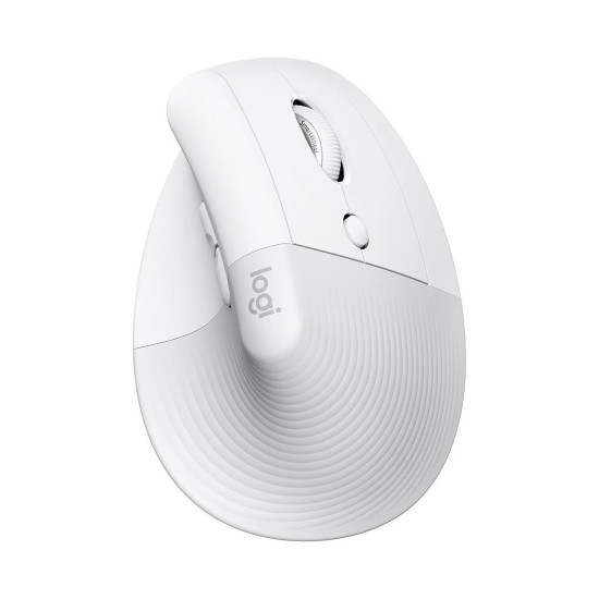 Безжична мишка LOGITECH Lift Vertical Ergonomic Mouse, OFF-WHITE/PALE GREY