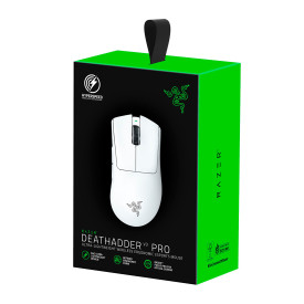 Безжична мишка Razer DeathAdder V3 Pro, 30000DPI, White