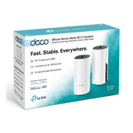 Безжична Wi-Fi система TP-Link Deco M4 AC1200 - Deco M4 (2-Pack)