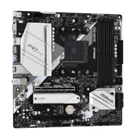 Дънна платка ASRock B550M Pro4, mATX, Socket AM4, 4x DDR4, 2x PCIe x16