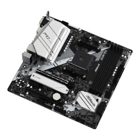 Дънна платка ASRock B550M Pro4, mATX, Socket AM4, 4x DDR4, 2x PCIe x16