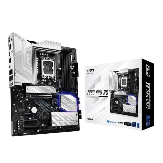 Дънна платка ASRock Z890 Pro RS, ATX, LGA 1851, DDR5, PCIe 5.0