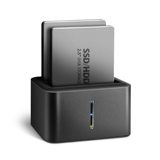 HDD докинг станция AXAGON ADSA-D25 SuperSpeed, USB 3.2, 2.5 инча HDD / SSD, MINI