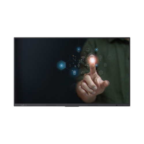 Интерактивен дисплей Prestigio Multiboard 65 инча Light Series Gen 5, Android 13, UHD, 40 touch points, Wi-Fi 6, Bluetooth 5.1, Camera, Microphone, NFC, 64GB памет, 8GB RAM, Subwoofer
