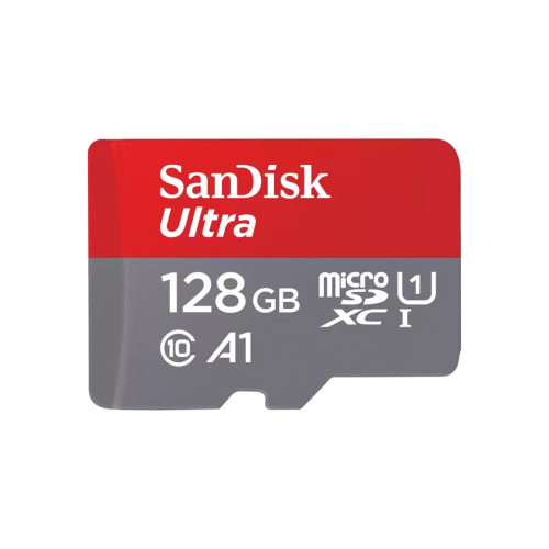 Карта памет SanDisk Ultra 128GB, microSDXC, UHS-I, Class 10, до 100MB/s