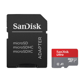 Карта памет SanDisk Ultra 128GB, microSDXC, UHS-I, Class 10, до 100MB/s