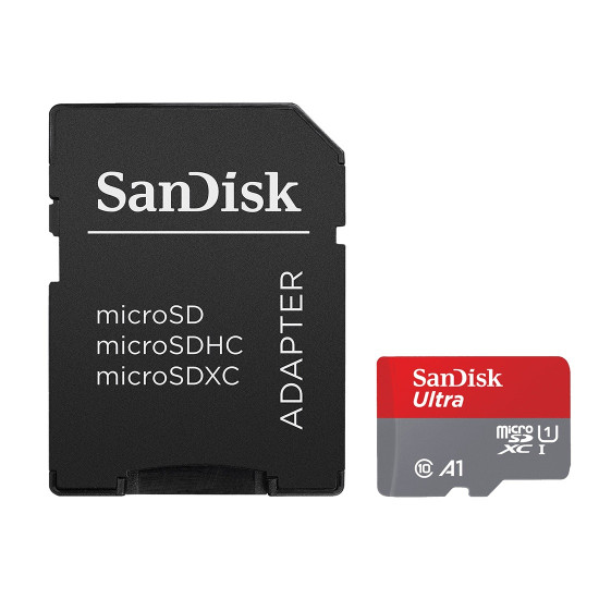 Карта памет SanDisk Ultra 128GB, microSDXC, UHS-I, Class 10, до 100MB/s