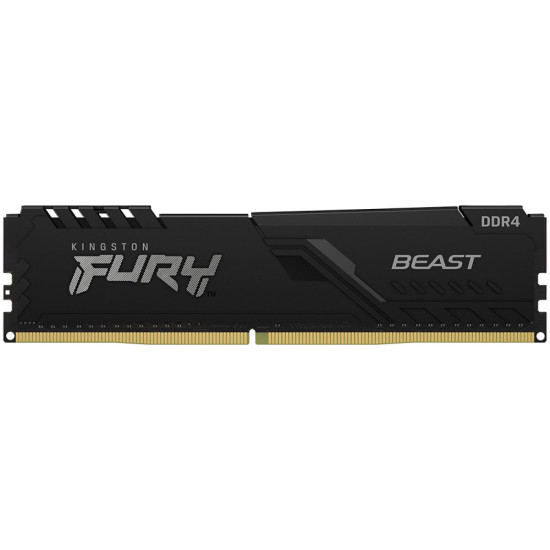 RAM памет Kingston FURY Beast Black, KF436C18BB, 16GB, 3600MT/s, DDR4, CL18