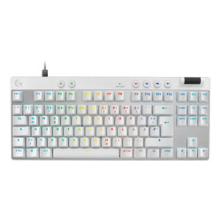 Клавиатура LOGITECH G PRO X TKL RAPID, White