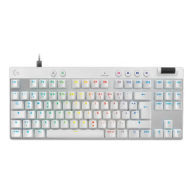 Клавиатура LOGITECH G PRO X TKL RAPID, White