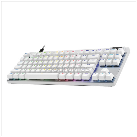 Клавиатура LOGITECH G PRO X TKL RAPID, White