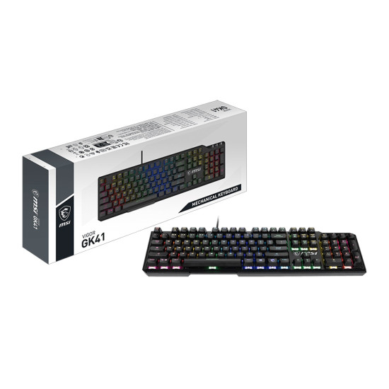 Клавиатура MSI VIGOR GK41 LR US, Black