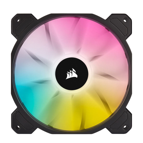 Комплект вентилатори CORSAIR SP140 RGB ELITE, 140mm, Dual Pack