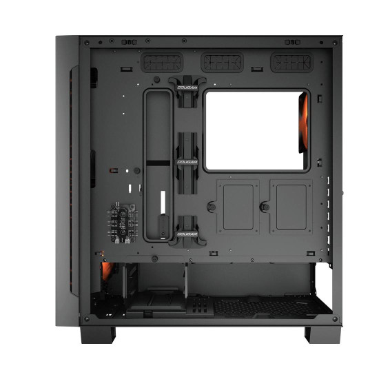 Кутия за компютър COUGAR AIRFACE ECO RGB, Mid Tower, Black