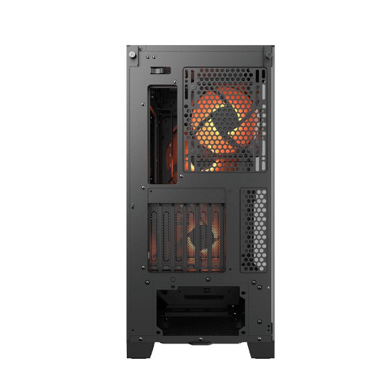 Кутия за компютър COUGAR AIRFACE ECO RGB, Mid Tower, Black