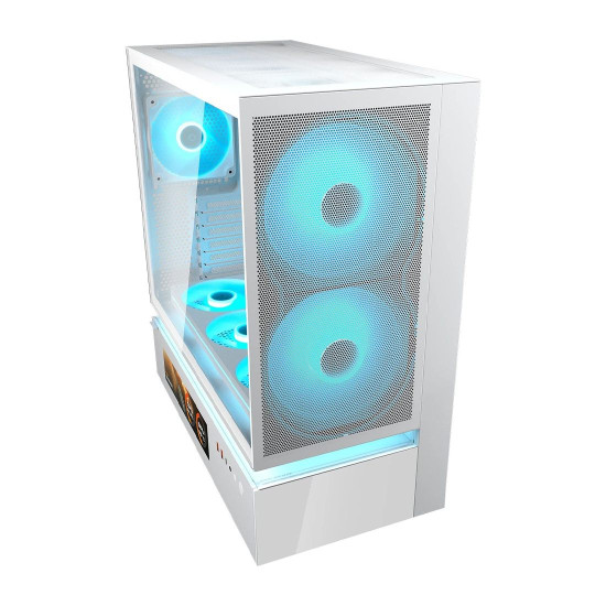 Кутия за компютър COUGAR CFV235 Mesh Vision, Mid Tower, White