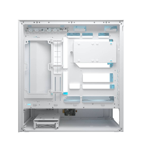 Кутия за компютър COUGAR CFV235 Mesh Vision, Mid Tower, White