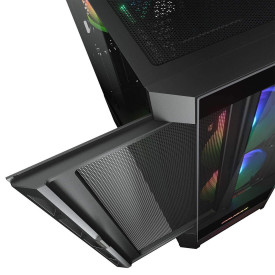Кутия за компютър COUGAR Gaming DUOFACE RGB PC Case, Mid Tower, Black