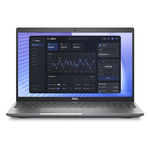 Лаптоп Dell Mobile Precision 3590, Intel Core Ultra 7 155H vPro, 15.6 инча 1920x1080, 16GB DDR5, 512GB SSD, RTX 500 4GB, Windows 11 Pro