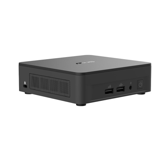 Мини компютър ASUS NUC 13 Pro, Intel Core i5-1340P, Intel Iris Xe Graphics, DDR4 SO-DIMM, до 64GB, M.2 SSD, 2.5 инча SSD/HDD, HDMI 2.1, Thunderbolt 4, Free DOS, 90AR0031-M00090