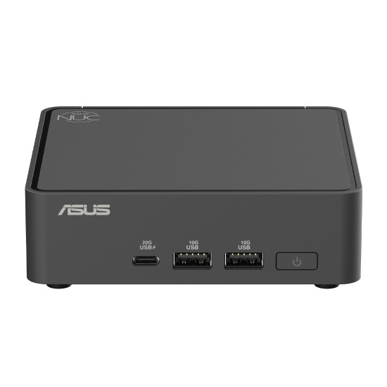 Мини компютър ASUS NUC 15 Pro RNUC15CRKU700002, Intel Core Ultra 7 255H 28 W, Intel Arc Graphics, Intel Wi-Fi 7 BE201, 4 x USB-A, 3 x USB-C, 1 x USB 3.2, 2 x Thunderbolt 4, 2 x HDMI 2.1, Slim