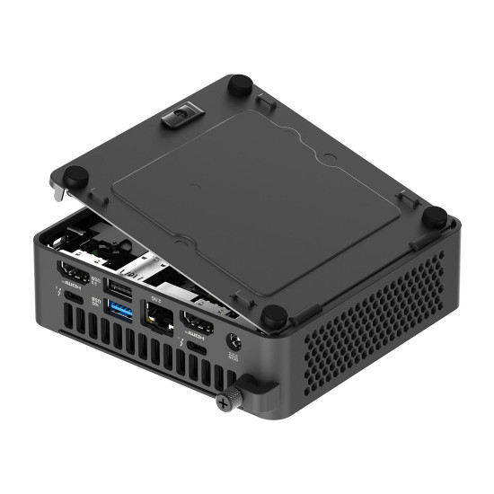 Мини компютър ASUS NUC 15 Pro RNUC15CRKU700002, Intel Core Ultra 7 255H 28 W, Intel Arc Graphics, Intel Wi-Fi 7 BE201, 4 x USB-A, 3 x USB-C, 1 x USB 3.2, 2 x Thunderbolt 4, 2 x HDMI 2.1, Slim