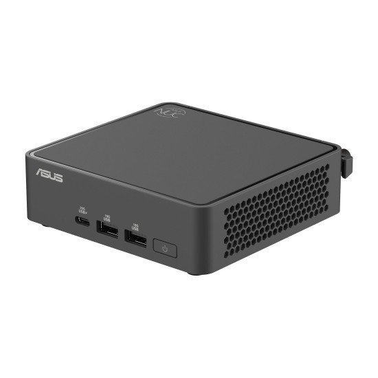 Мини компютър ASUS NUC 15 Pro Slim NUC15CRK, Intel Core 3 100U, No RAM, No SSD, Intel UHD Graphics, DDR5, M.2 PCIe, Wi-Fi 7, Bluetooth 5.4, USB 4, HDMI 2.1, Free DOS