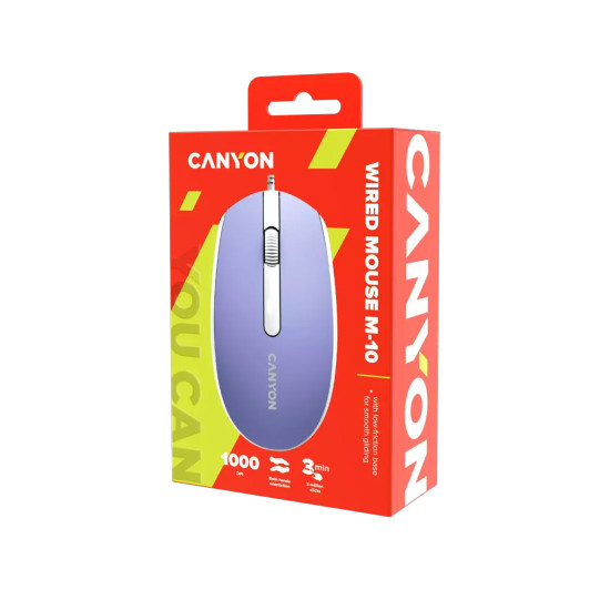 Мишка CANYON M-10, Lavender