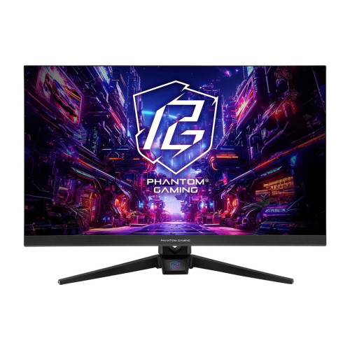 Монитор ASRock Gaming, 27 инча, FHD 1920 x 1080, IPS, 180 Hz, 123% sRGB, 1 ms MPRT,  2 x HDMI 2.0, 1 x DisplayPort 1.2