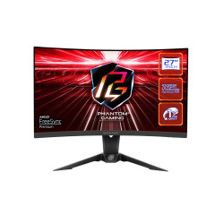 Монитор Asrock PG27Q15R2A, 27 инча, QHD 2560x1440, 165Hz, 1ms, 2xHDMI, 1xDisplayPort, 1xAudio, Wi-Fi Antenna, 2x2W Speakers